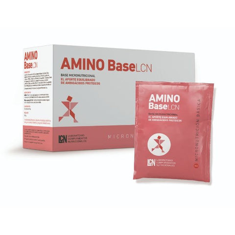 Comprar online AMINO BASE LCN 30 SOBRES SABOR FRUTOS ROJOS de LCN. Imagen 1