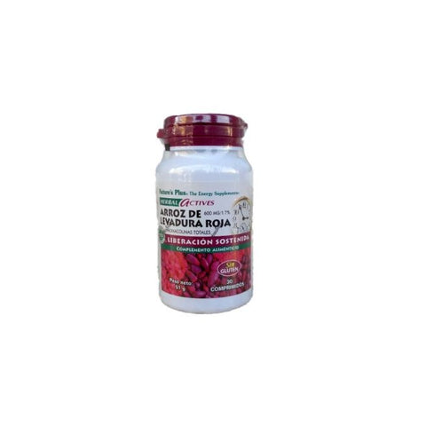 Comprar online ARROZ DE LEVADURA ROJA 600 mg 30 Cap de NATURES PLUS. Imagen 1