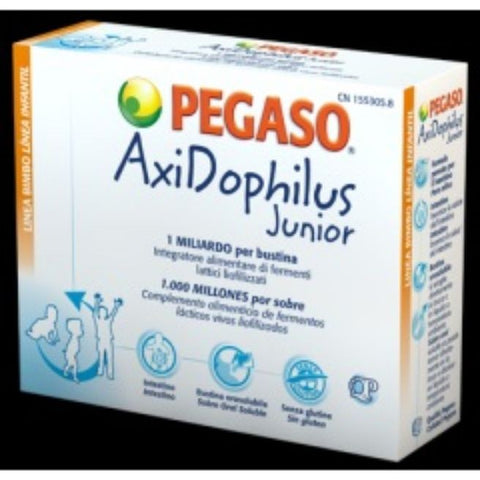 Comprar online AXIDOPHILUS JUNIOR 14 SOBRES OROSOLUBLES de PEGASO. Imagen 1