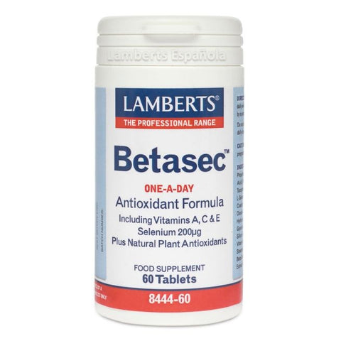 Comprar online BETASEC ANTIOXIDANTE 60 Tabs de LAMBERTS. Imagen 1