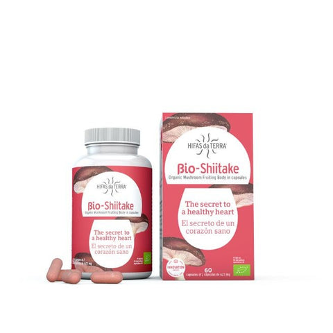 Comprar online BIO-SHIITAKE 60 cap de HIFAS DA TERRA. Imagen 1