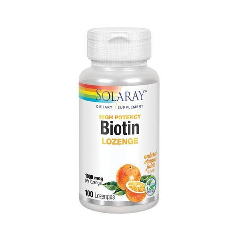 Comprar online BIOTIN 1000 mcg 100 Caps de SOLARAY. Imagen 1