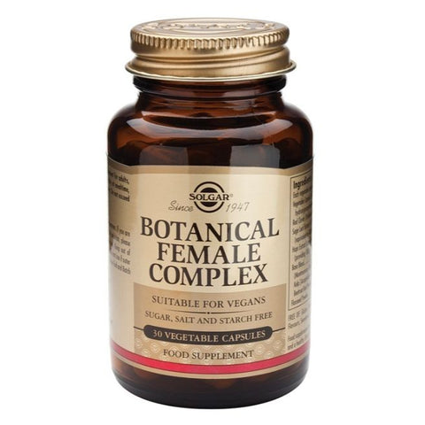 Comprar online BOTANICAL FEMALE COMPLEX 30 Vcaps de SOLGAR. Imagen 1