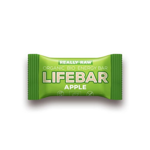 Comprar online LIFEBAR MINI MANZANA BIO 25 gr de LIFEFOOD. Imagen 1
