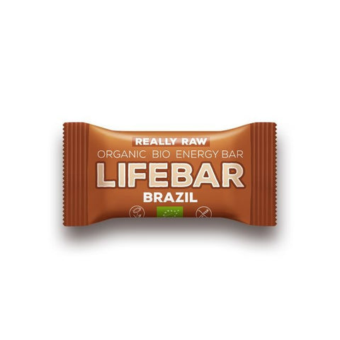 Comprar online LIFEBAR MINI NUECES DE BRASIL BIO 25 gr de LIFEFOOD. Imagen 1