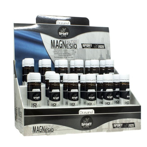 Comprar online CAJA MAGNESIO VIAL 25 ml SPORT LIVE de DRASANVI. Imagen 1