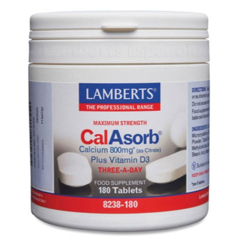 Comprar online CALASORB 800 mg 180 Tabs de LAMBERTS. Imagen 1