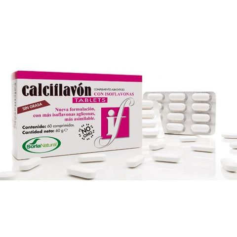 Comprar online CALCIFLAVON 60 Tabletas de SORIA. Imagen 1