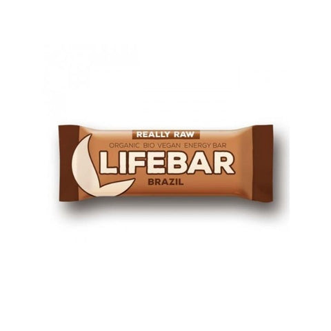 Comprar online LIFEBAR NUECES DEL BRASIL BIO 47 gr de LIFEFOOD. Imagen 1