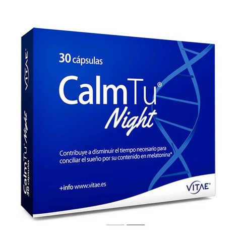 Comprar online CALMTU NIGHT 30 CÁPSULAS de VITAE. Imagen 1