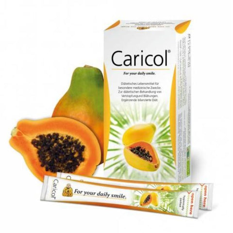 Comprar online CARICOL 20 Sobres x 20 ml de CIEN X CIEN NATURAL. Imagen 1