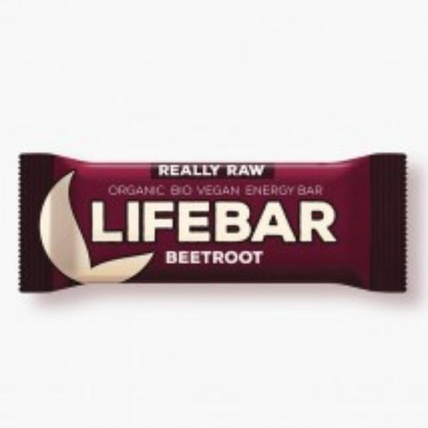 Comprar online LIFEBAR REMOLACHA BIO 47 gr de LIFEFOOD. Imagen 1