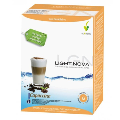 Comprar online LIGHT NOVA CAPUCCINO 6 Sobres de NOVADIET. Imagen 1