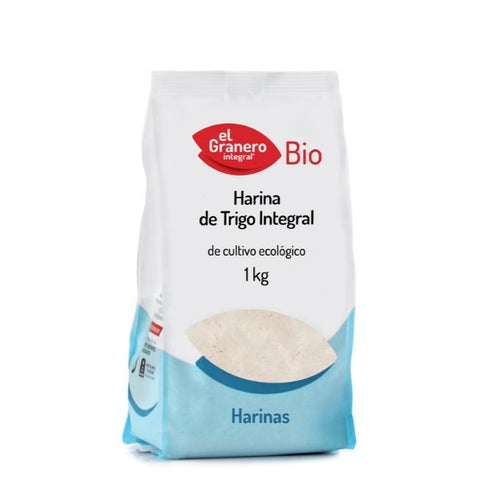 Comprar online HARINA TRIGO INTEGRAL BIO 1 Kg de EL GRANERO INTEGRAL. Imagen 1