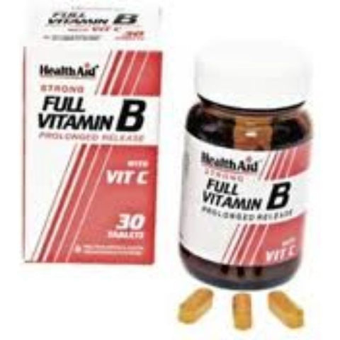 Comprar online COMPLEJO VITAMINA B+C COMPLEX de HEALTH AID. Imagen 1