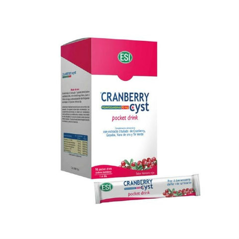 Comprar online CRANBERRY CYST POCKET DRINK (16 pk) de TREPATDIET. Imagen 1