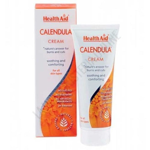 Comprar online CREMA DE CALENDULA 75 gr de HEALTH AID. Imagen 1