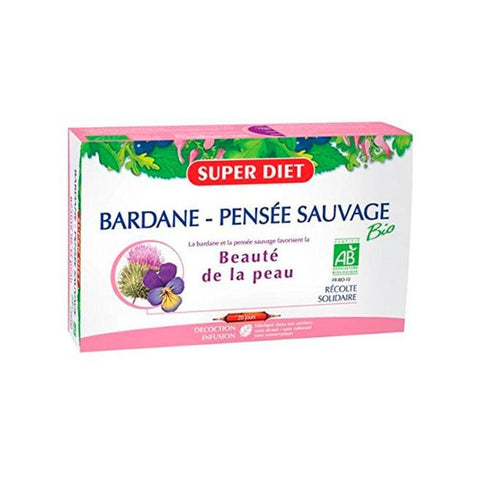 Comprar online CUARTETO BARDANA BELLEZA DE LA PIEL 20AMP de SUPERDIET. Imagen 1