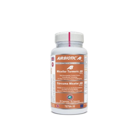 Comprar online CURCUMA MICELAR (Biodisponibilidad superior) 30 C de AIRBIOTIC. Imagen 1