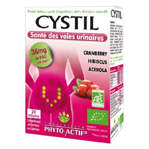 Comprar online CYSTIL 20 SOBRES de PHYTOACTIF. Imagen 1
