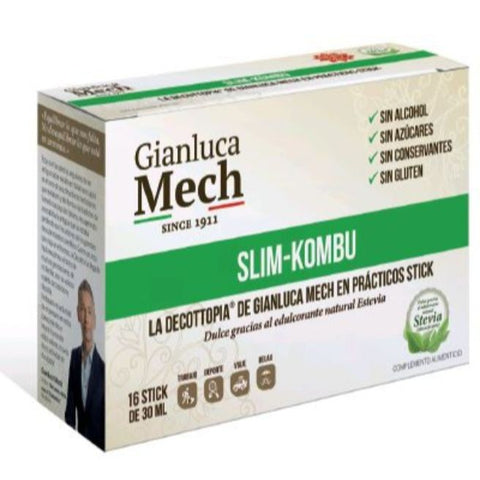Comprar online DECOPOCKET SLIM KOMBU 16 STICK STEVIA de GIANLUCA MECH. Imagen 1