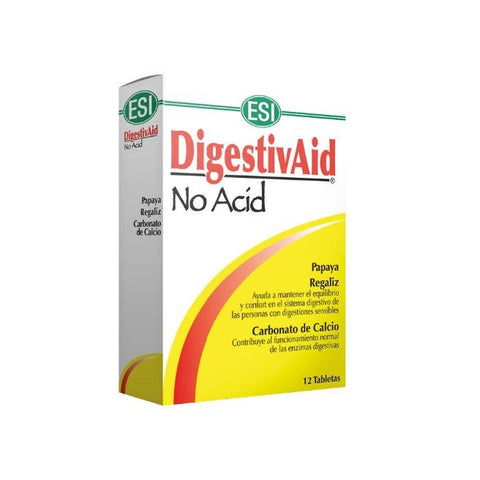Comprar online DIGESTIVAID NO ACID 12 Tabletas de TREPATDIET. Imagen 1
