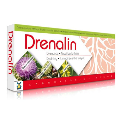 Comprar online DRENALIN 10 Viales de TEGOR. Imagen 1