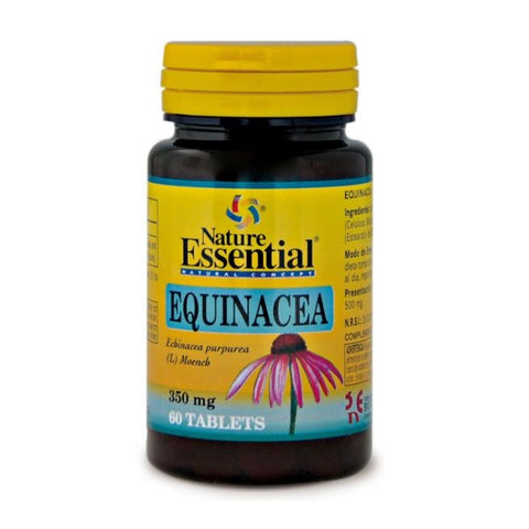 Comprar online ECHINACEA 350 mg 60 Tabletas de NATURE ESSENTIAL. Imagen 1