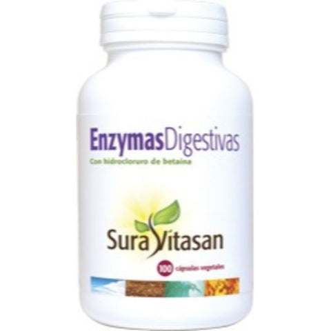 Comprar online ENZYMAS DIGESTIVAS 100 CAP de SURA VITASAN. Imagen 1