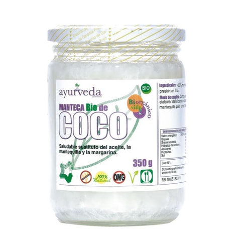 Comprar online MANTECA DE COCO 350 gr de AYURVEDA. Imagen 1