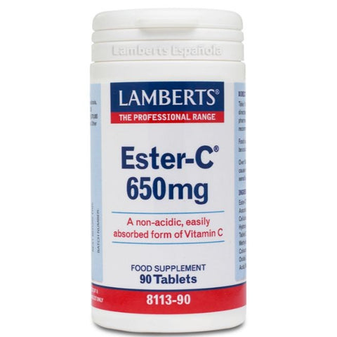 Comprar online ESTER-C 650 mg 90 Tabs de LAMBERTS. Imagen 1