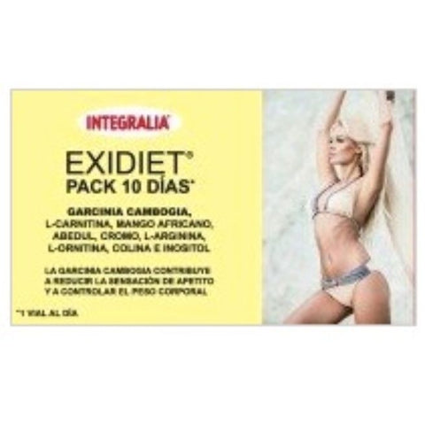 Comprar online EXIDIET FLASH 10 Viales de INTEGRALIA. Imagen 1