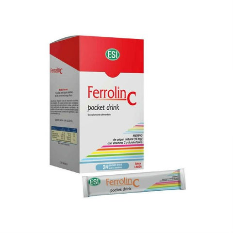 Comprar online FERROLIN C POCKET DRINK (24SOB.) de TREPATDIET. Imagen 1