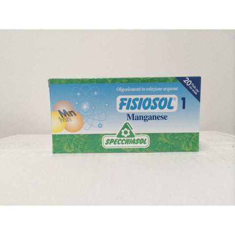 Comprar online FISIOSOL 01 MANGANESO 20 Vial de SPECCHIASOL. Imagen 1