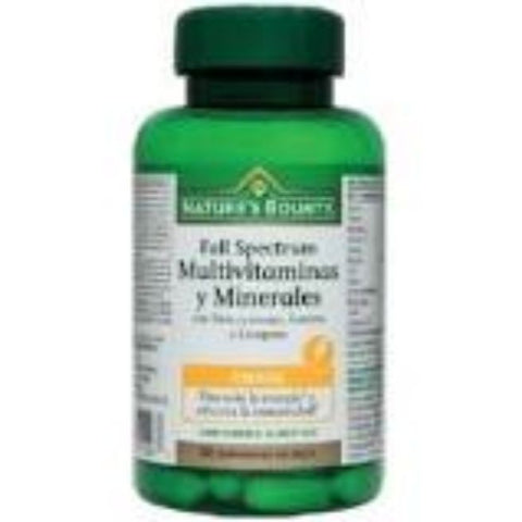 Comprar online FULL SPECTRUM MULTIVITAMINAS Y MINERALES 60 Comp de NATURE´S  BOUNTY. Imagen 1