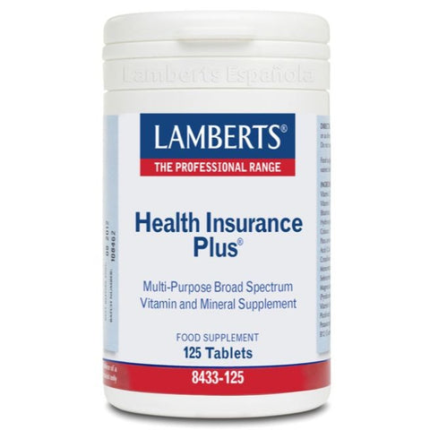 Comprar online HEALTH INSURANCE PLUS 125 Tabs de LAMBERTS. Imagen 1