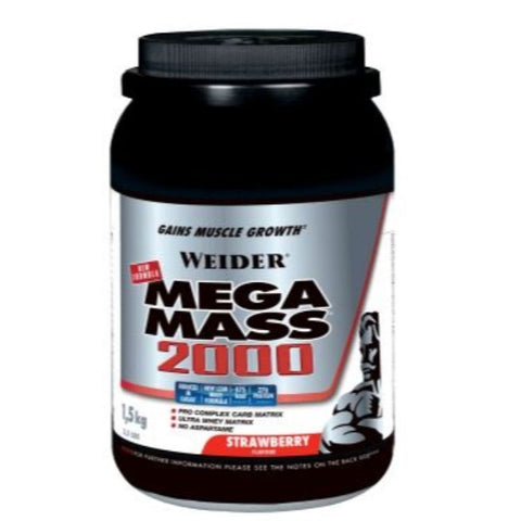 Comprar online MEGA MASS 2000 PACK MM 2000 1,5 KG VAINILLA + MM 4 de MEGA MASS. Imagen 1