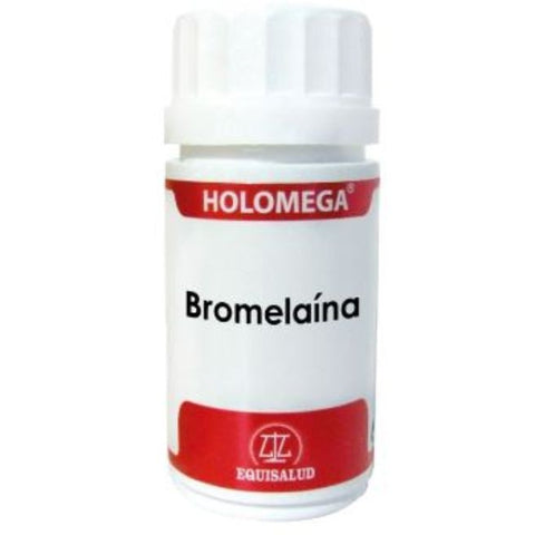 Comprar online HOLOMEGA BROMELAINA 50 cap de EQUISALUD. Imagen 1