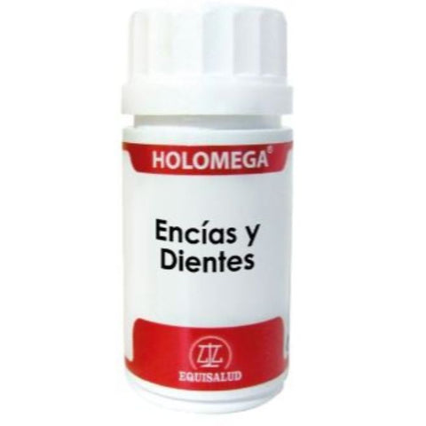 Comprar online HOLOMEGA ENCIAS Y DIENTES 50 cap de EQUISALUD. Imagen 1