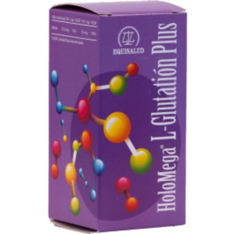 Comprar online HOLOMEGA L-GLUTATION PLUS 180 cap de EQUISALUD. Imagen 1