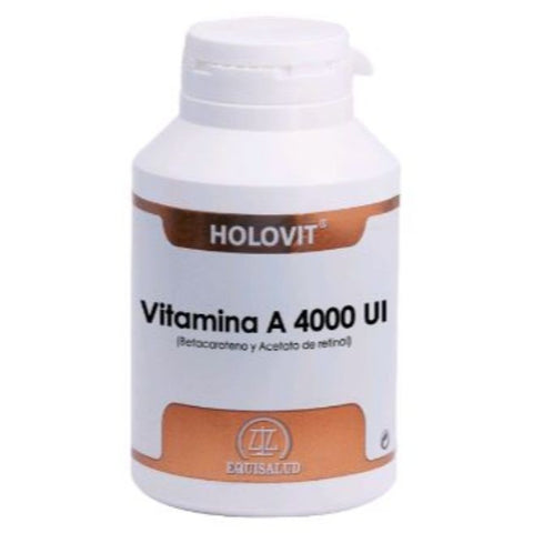 Comprar online HOLOVIT VITAMINA A 4000 UI 180 Caps de EQUISALUD. Imagen 1