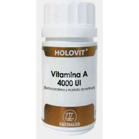 Comprar online HOLOVIT VITAMINA A 4000 UI 50 Caps de EQUISALUD. Imagen 1