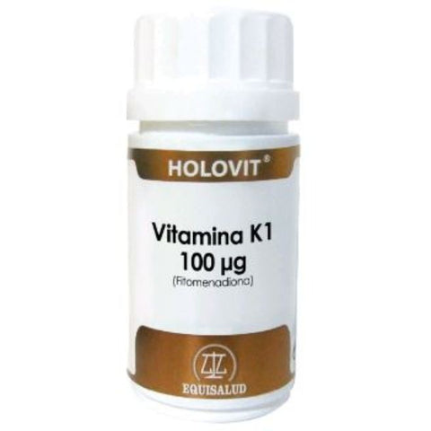 Comprar online HOLOVIT VITAMINA K1 100 Ug 50 Caps de EQUISALUD. Imagen 1