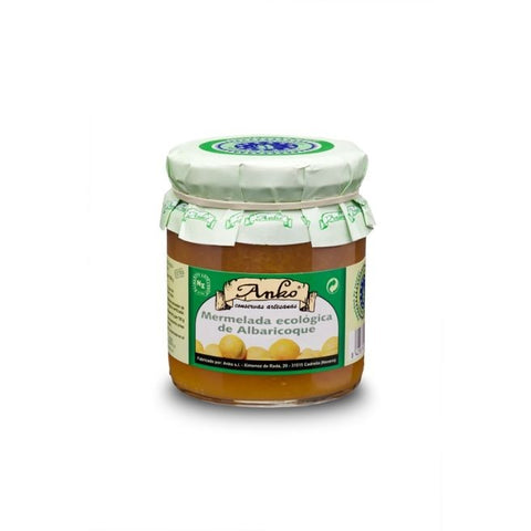 Comprar online MERMELADA ECOLOGICA DE ALBARICOQUE EXTRA 250m de ANKO. Imagen 1