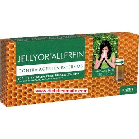 Comprar online JELLYOR ALLERFIN 20 Ampollas de ELADIET. Imagen 1