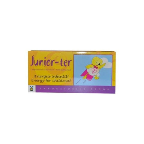 Comprar online JUNIORTER 20 Viales de TEGOR. Imagen 1