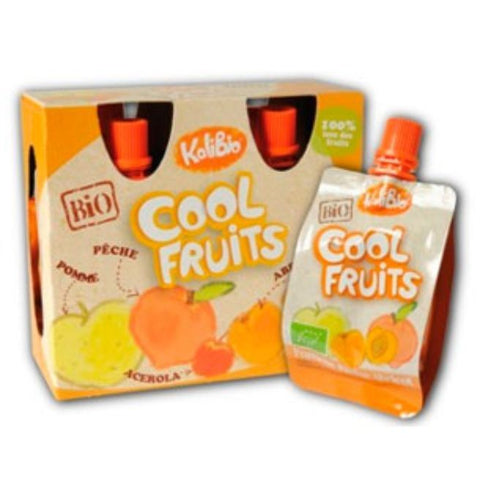 Comprar online KALIBIO COOL FRUITS MANZANA MELOCOTON ALBARICOQUE de KALIBIO - VITAGERMINE. Imagen 1