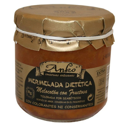 Comprar online MERMELADA MELOCOTON CON FRUCTOSA Sin Az·car de ANKO. Imagen 1