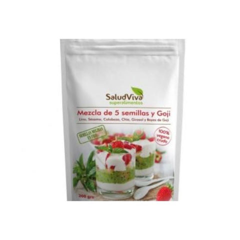 Comprar online MEZCLA DE 5 SEMILLAS 200GRS de SALUD VIVA. Imagen 1