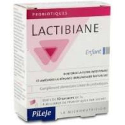 Comprar online LACTIBIANE ENFANT 10 Sobres de PILEJE. Imagen 1